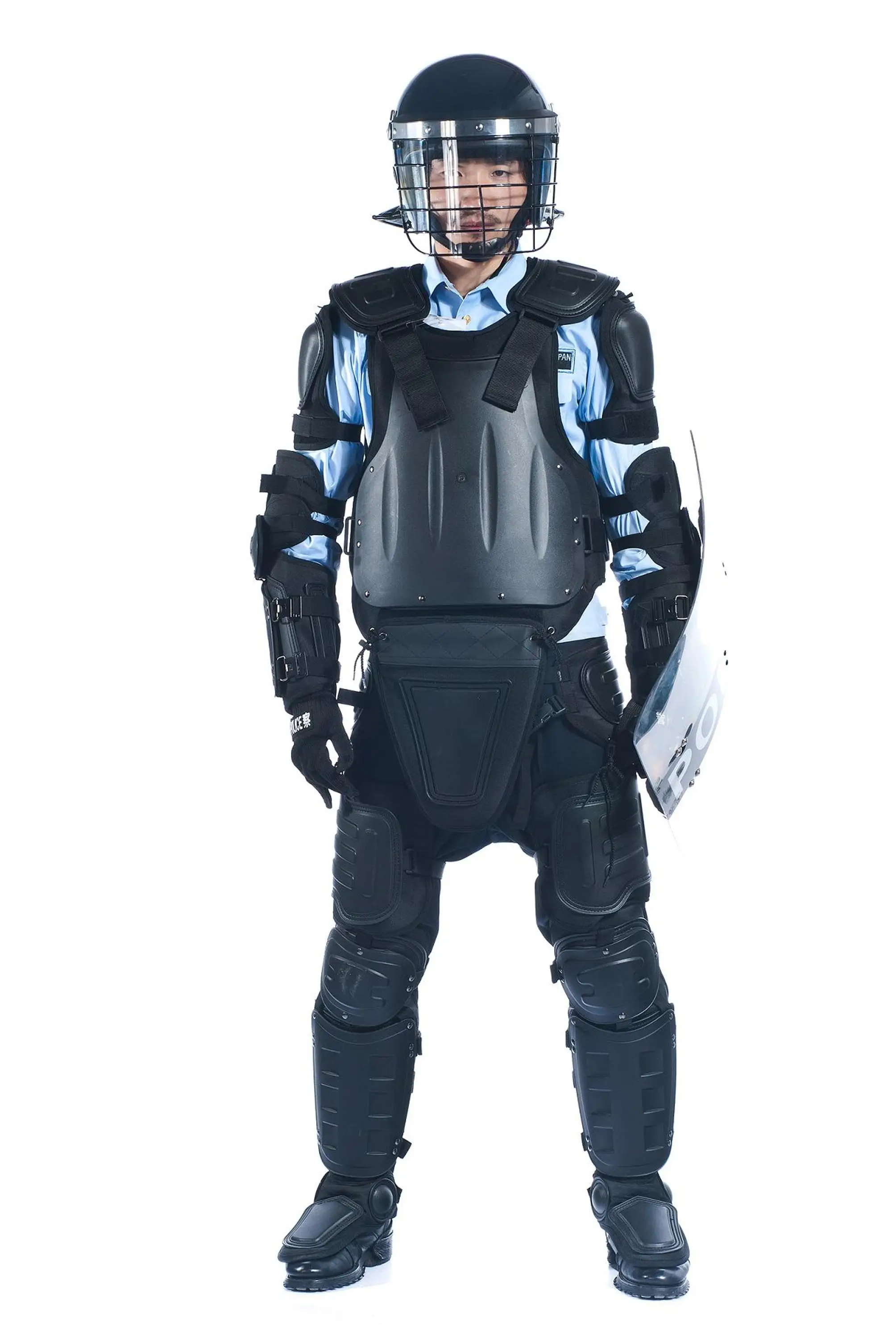 security or military pc anti-riot suit for policeman