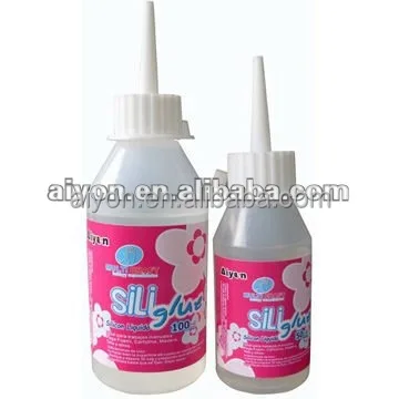 
quick silicon liquid sili glue for DIY. 