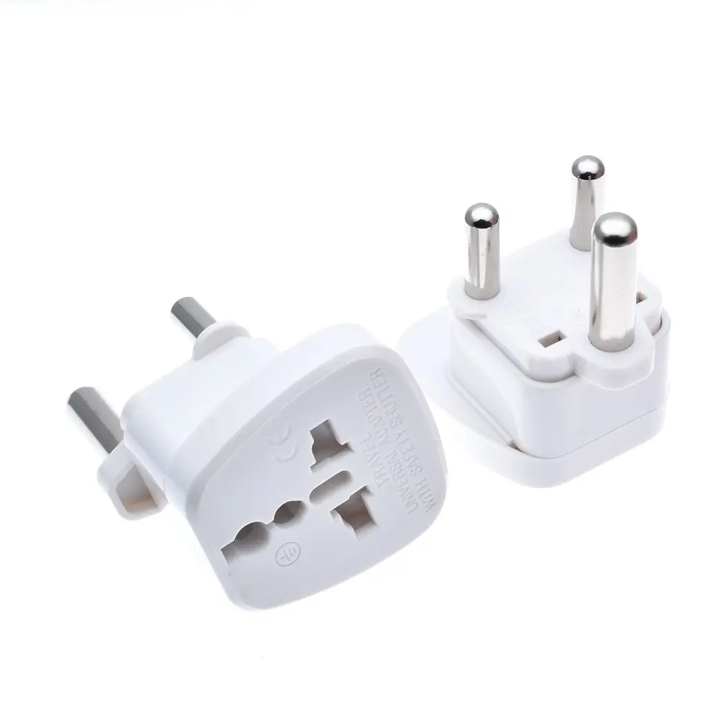 Iec Type M South Africa Universal Travel Adapter With Safety Shutter Worldwide Power Plug To