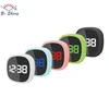 Fashionable Desktop Mirror Alarm Clock Wall Mounted Digital LED table Clock
