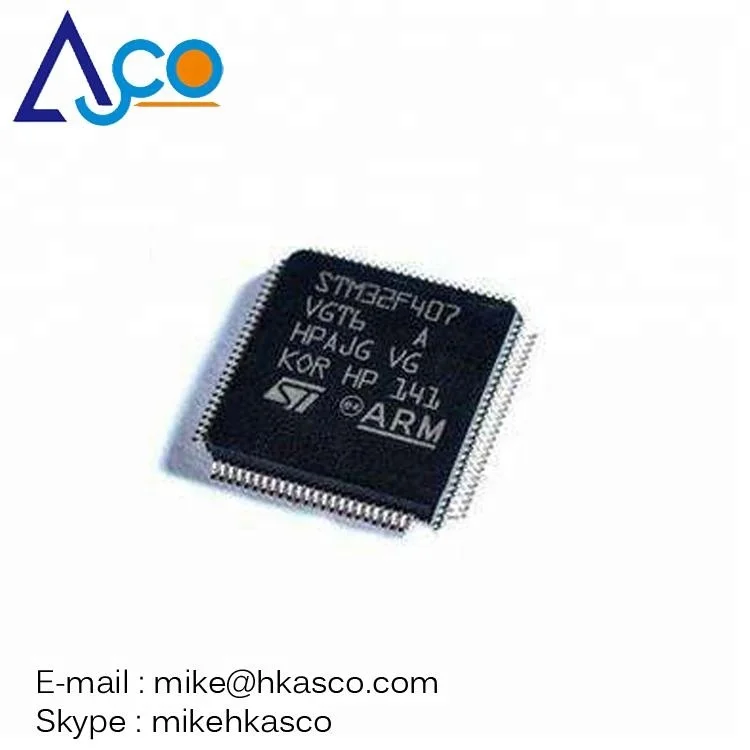 Stm32f407 Ic Chips Stm32f407vg Microcontroller Ic Mcu Integrated