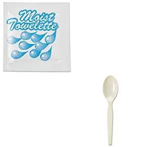 KITDXETM117SFC023803 - Value Kit - Dixie Heavy-Mediumweight Polystyrene Cutlery (DXETM117) and NatureHouse Fresh Nap Moist Towelettes (SFC023803)