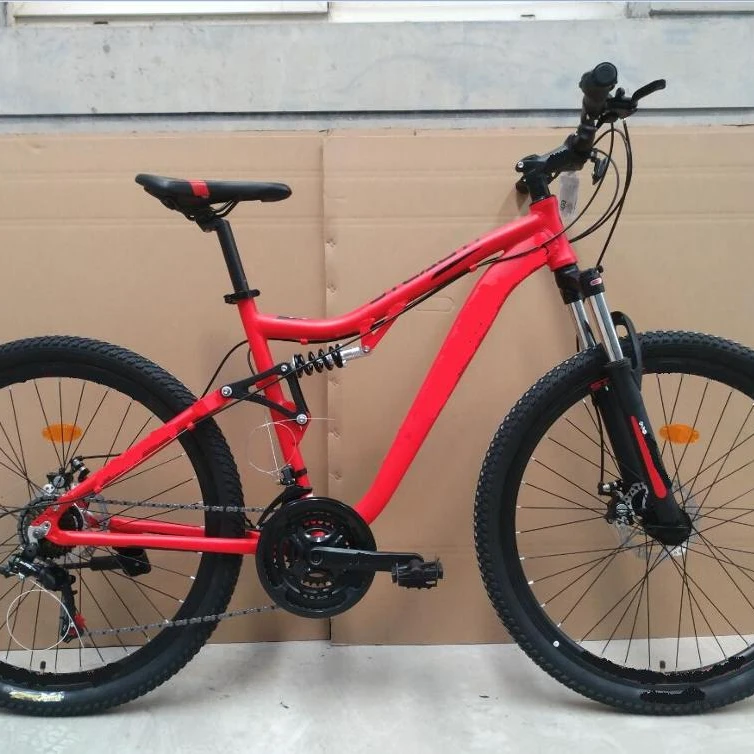 

29'' suspension fork mtb dual suspension mtb, Red