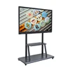 Point Infrared Free Software Visualizer Finger Touch Interactive Whiteboard Lcd Electronic White Board For Multi Media Classroom