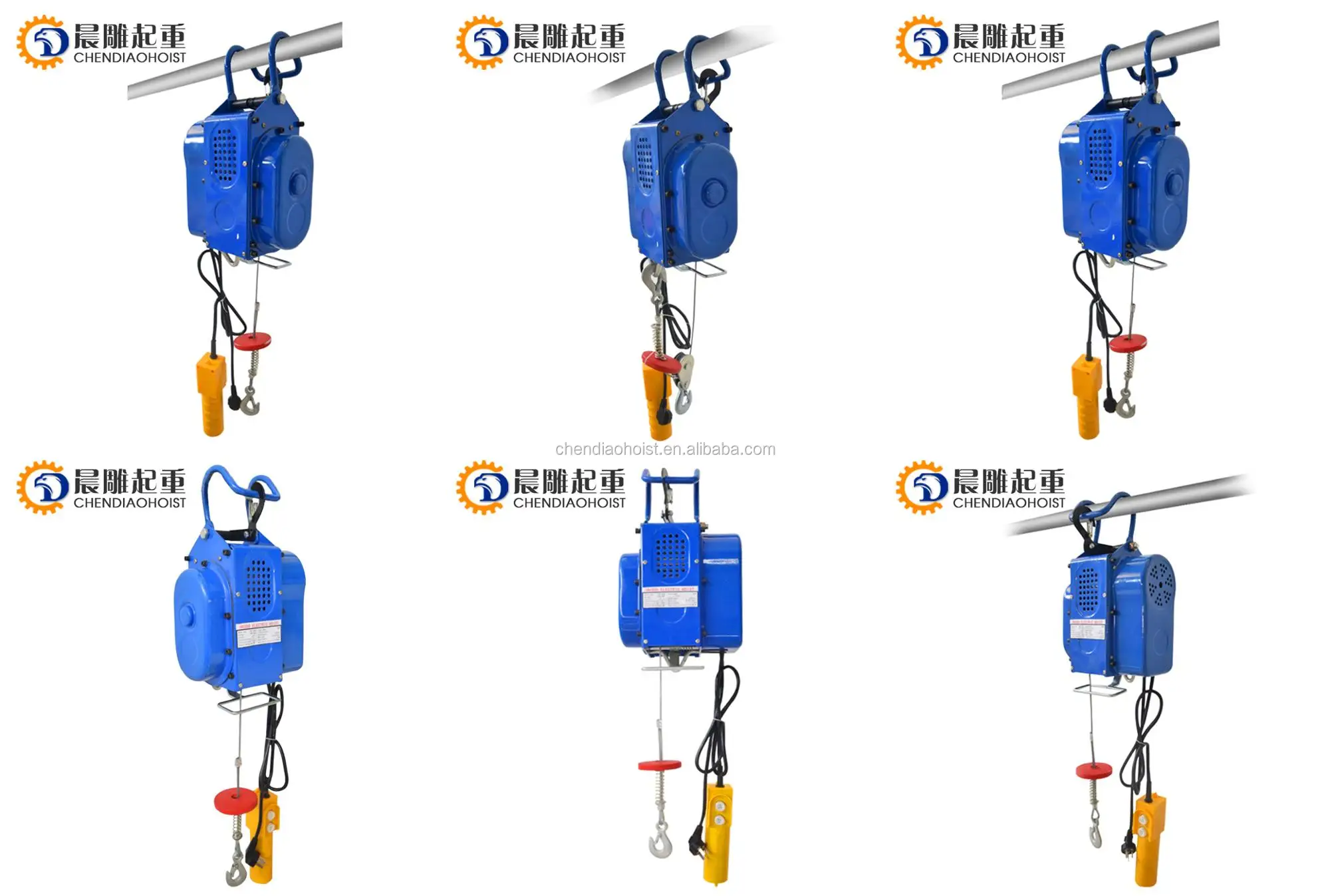 Mini Electric Hoist,Electric Chain Hoist Remote Control,50kg Electric