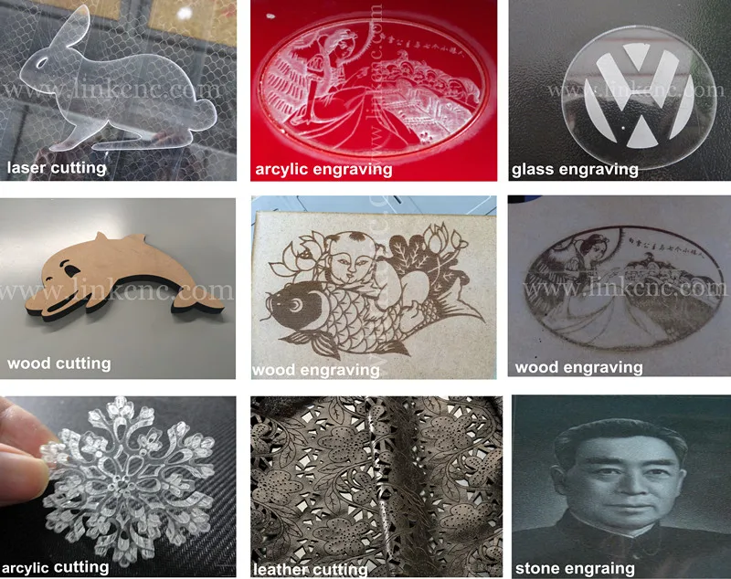 Factory direct High precision and widely used co2 laser engraving and cutting machine price with ce iso