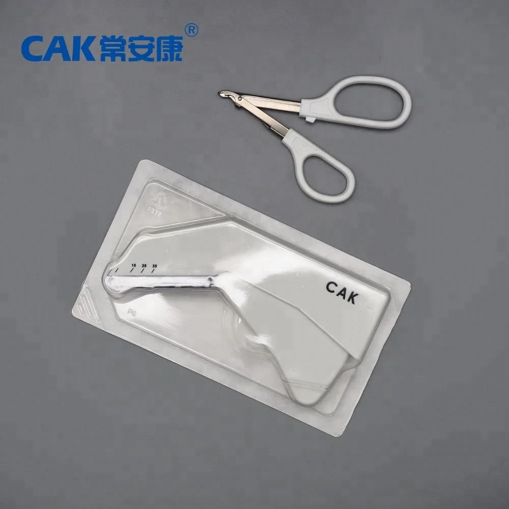 skin stapler for wound closure with eo sterilized