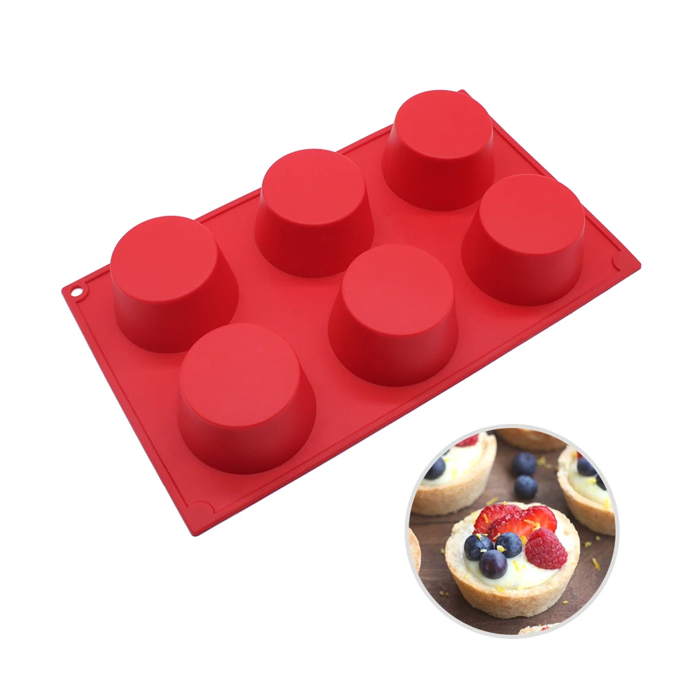 

Oven Bakeware Non-Stick Silicone Cup Cake Mold for Decorating, Customized