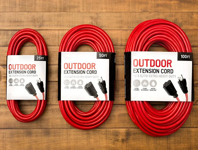 Manufacturer Outdoor Extension Cord Nema 5-15 15a 125v Custom Length 10