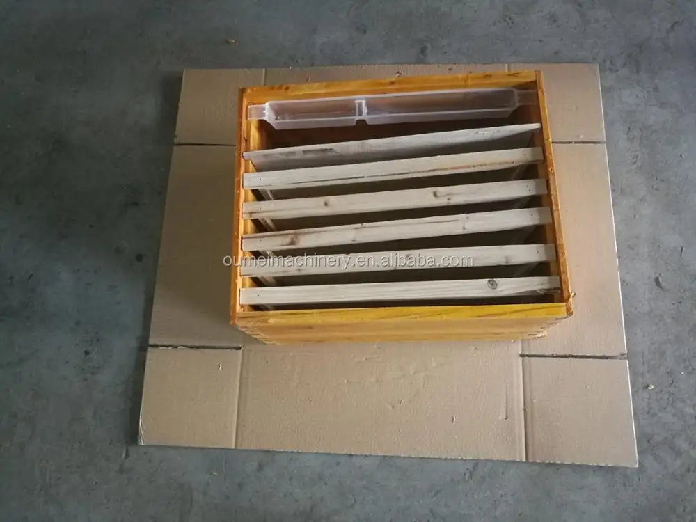 10 फ्रेम लकड़ी के बक्से मधुमक्खी पालन के उपकरण मधुमक्खी का छत्ता बॉक्स