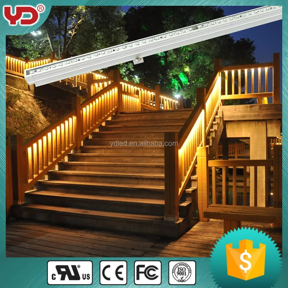 
YD IP68 11.52 outdoor led DMX Building outline decoration lighting Led Bar Strip Lights 