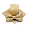 Silk Material Floral Design Necktie