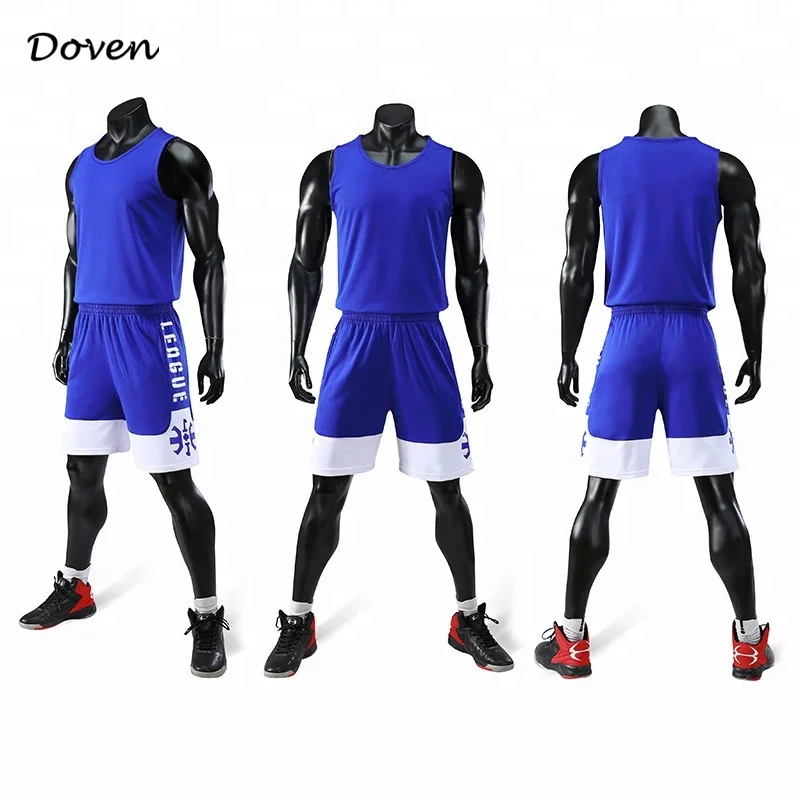 

Quick Dry Team Basketball Jersey Basketball Uniform Sets for Men