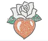 Wholesale Hot Fix Rhinestone Motif Design Strong Glue Multi Material