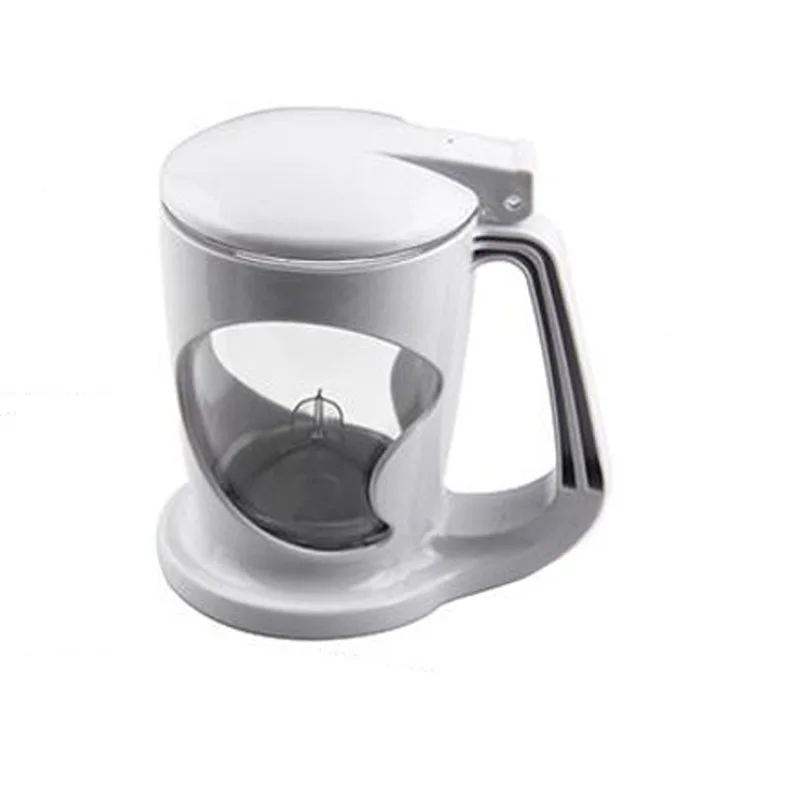 

Black Tea Infuser Coffee Dripper Tea Pot For Mug 400ml, the tea teapot with bottom disensing function, White / black