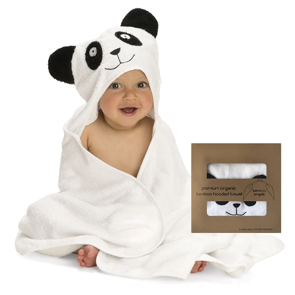 panda baby towel