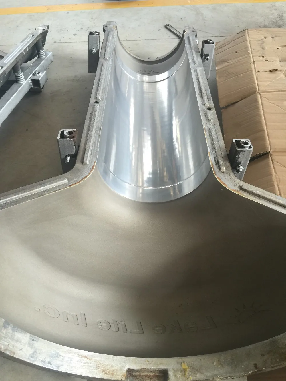 
Plastic rotomolded pontoon float buoy made of PE with OEM service 