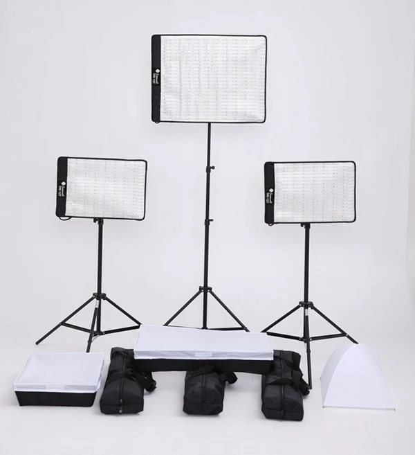 

5600K LED Lamp Portable Photo Studio Light Kit with Soft Light Box, N/a