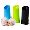 Silicone Galic Peeler/Kitchen Easy Peel Magic Useful New Tool /Random Color Slicer Cooking Cutter Ginger Gadget Twist