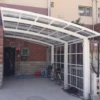 Cheap Price Home Car Park Carports Garages With Polycarbonate Roof 3 Cars