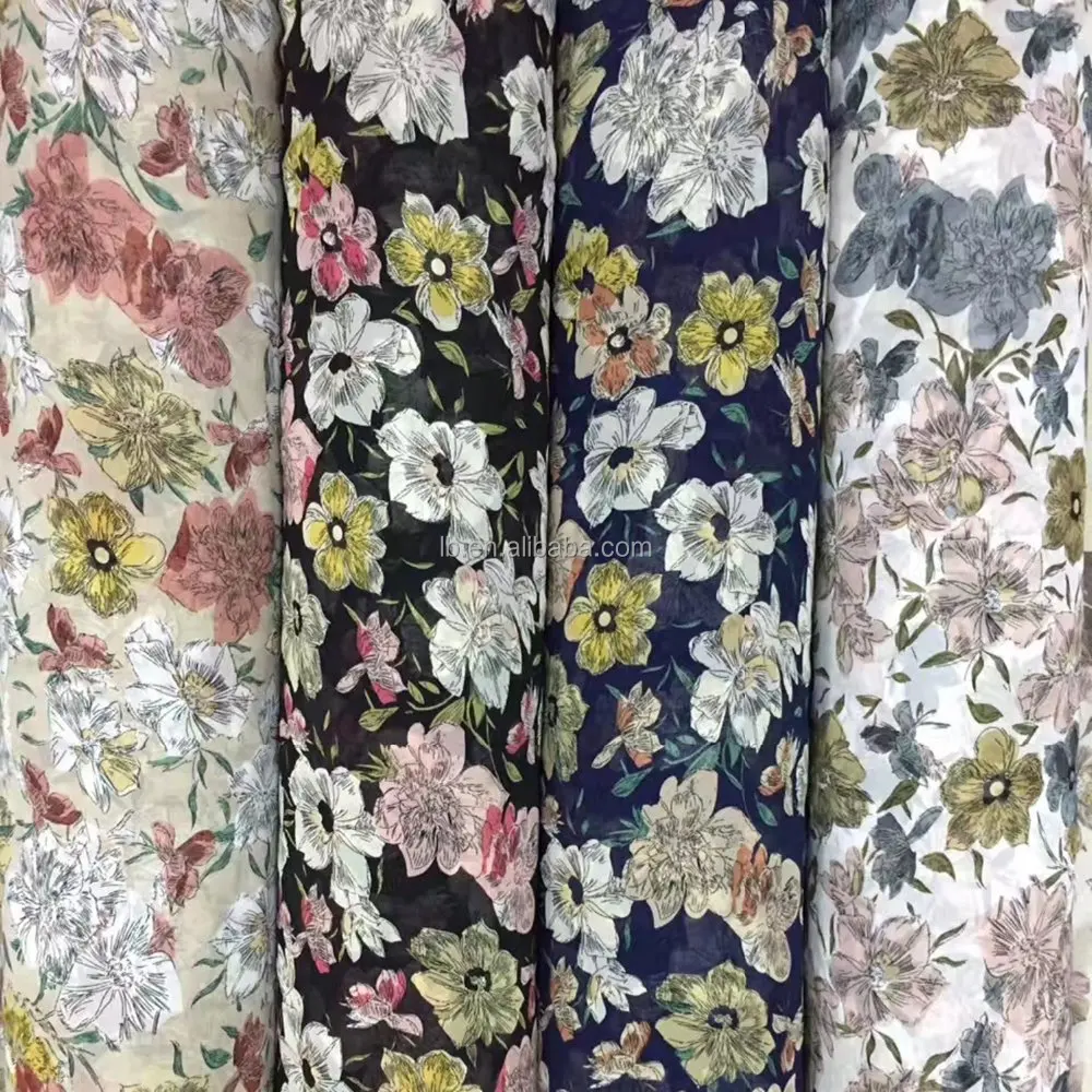 chiffon fabric designs