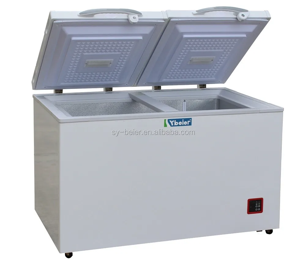 433l Solar Powered Deep Freezer With 110mm Pu Insulation And Digital