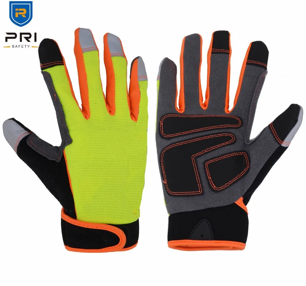 Pri Hivis Yellow Antiabration Outdoor Industrial Great Grip Forklift