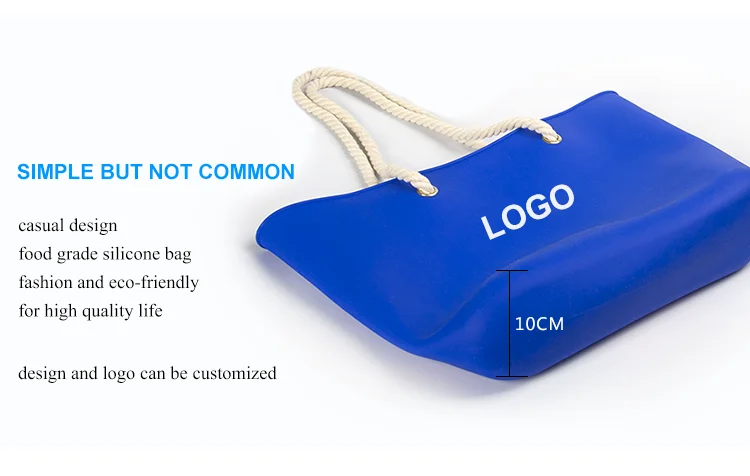 New design comfortable storage silicone tote work Bags Ladies Handbags 11