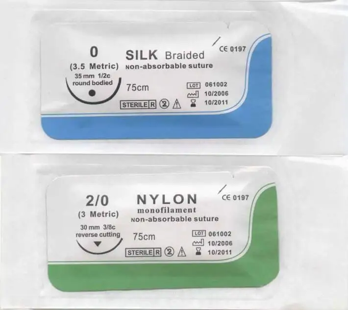 Silk Suture With Needle Buy Silk Suture With Needle,Surgical Suture