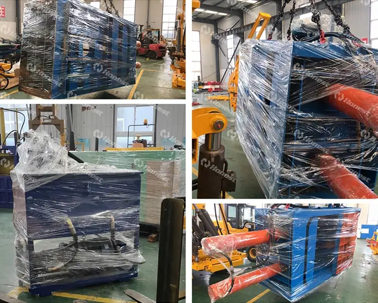 Factory Direct Price Tire Baler Equipment Scrap Tyre Press Machine