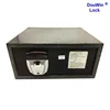 Best selling fingerprint safe box for hotel room and emergency opened by mechanical key