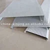 Perforated aluminum linear ceiling Z shape D shape C shape(ISO9001,CE)