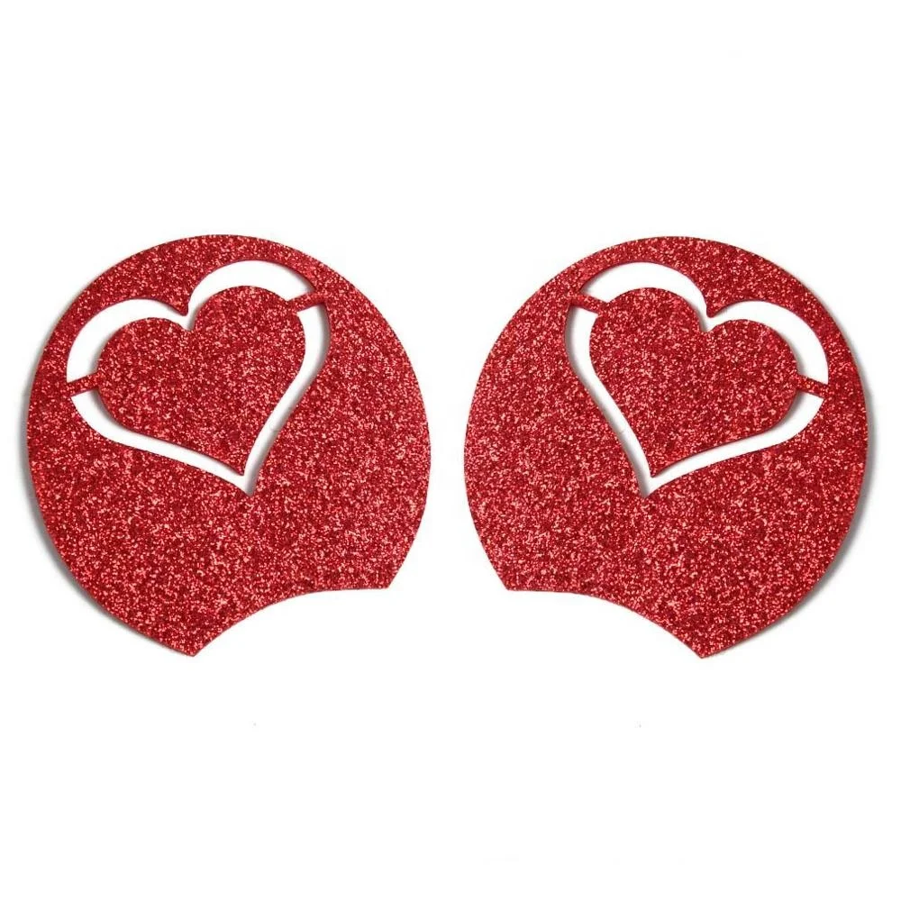 

A Pair Handmade DIY Hair Accessories With Love Heart Custom Valentine's Day Trendy Flower Mouse Hairband, 15 colors