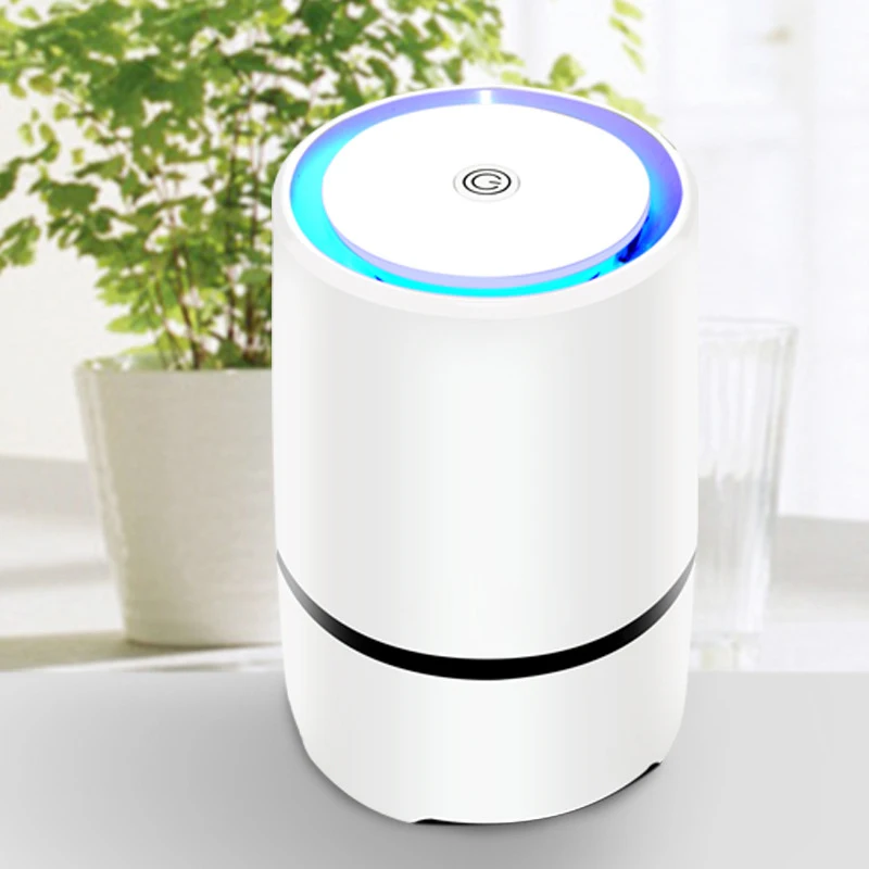 
Usb Desktop Hepa Filter Air Purifier For Home Smokers 