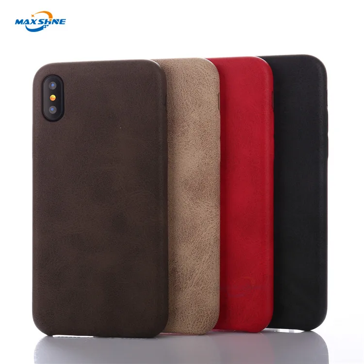 

Maxshine Funky Pu Leather Shockproof Mobile Phone Case For Iphone X Xr Xs Max, Can be customized