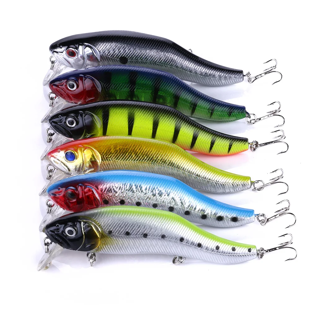 

NEWUP 12cm 24.5g fishing minnow jerkbait lures fishing float bait wobblers
