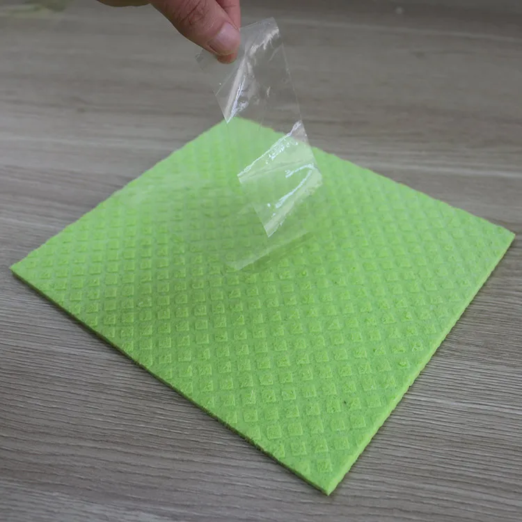 High Quality Kitchen Wet Cleaning Sponge Cloth 16x16cm 30 Cotton And