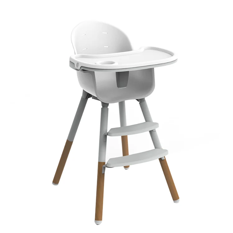 Wooden Modern High Chair  - The Stylish Interior Of Home Office.