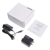 Digital to Analogue Converter Toslink + 1 Coaxial Input R/L output with power cable