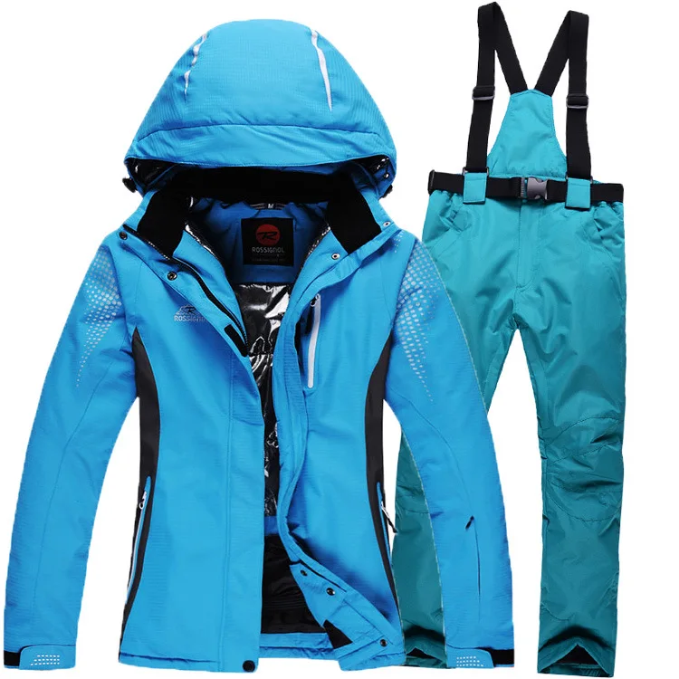 

New Men And Women Ski Suit Set Windproof Waterproof Warmth Snowboard, Picture