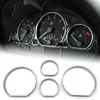 Funny Dashboard Accessories Gauge Speedometer Ring Dial Bezel Trim, Chrome Dashboard Ring, E46 Car Dashboard Decoration
