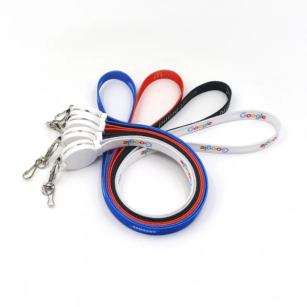 2019 new promotional gifts 3 in 1 polyester Nylon lanyard cable for iphone for USB C for android cell phone