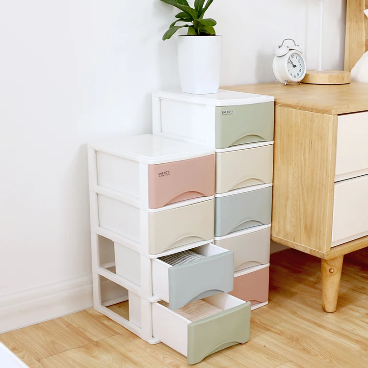 Rainbow Color Plastic Baby Drawers Buy Plastic