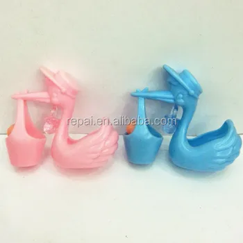 Baby Shower Favor Party Decoration Centerpiece Boy Girl Stork Baby