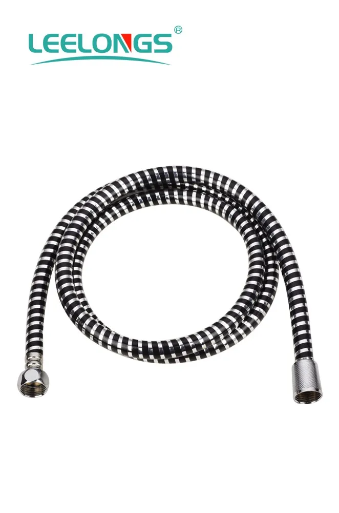 High Quality 1.5m Pvc Flexible Shower Hose Fittings Reinforced Plastic Shower Hose Bidet Hose