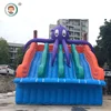 Factory Price Giant Wave Adults Inflatable Water Slide With Swimming Pool For Fun For Sale