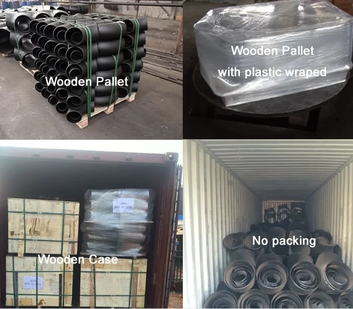 
seamless ANSI standard carbon steel 6in sch80 straight tee 