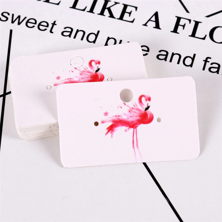 

Custom printed embossed paper necklace earring jewelry display cards for jewellery packing, Picrture
