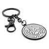 new arrival The Maze Runner keychain silver plated Key chain Metal Keyring Movie Jewelry Necklace Wholesale