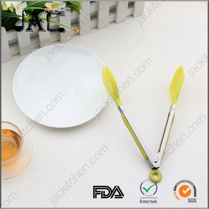 Manmade Stainless Steel Pp Bread Salad Bbq Tong